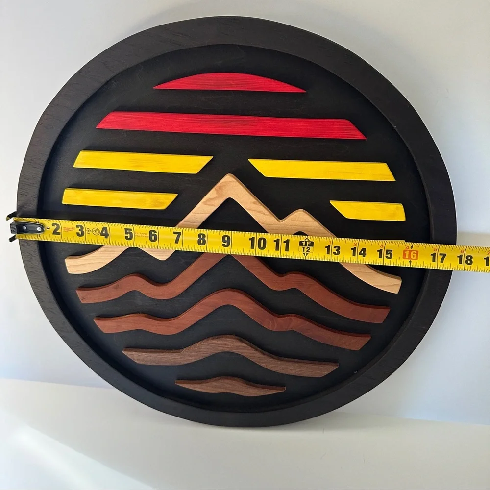NEW Wood Mountain Wall Sign